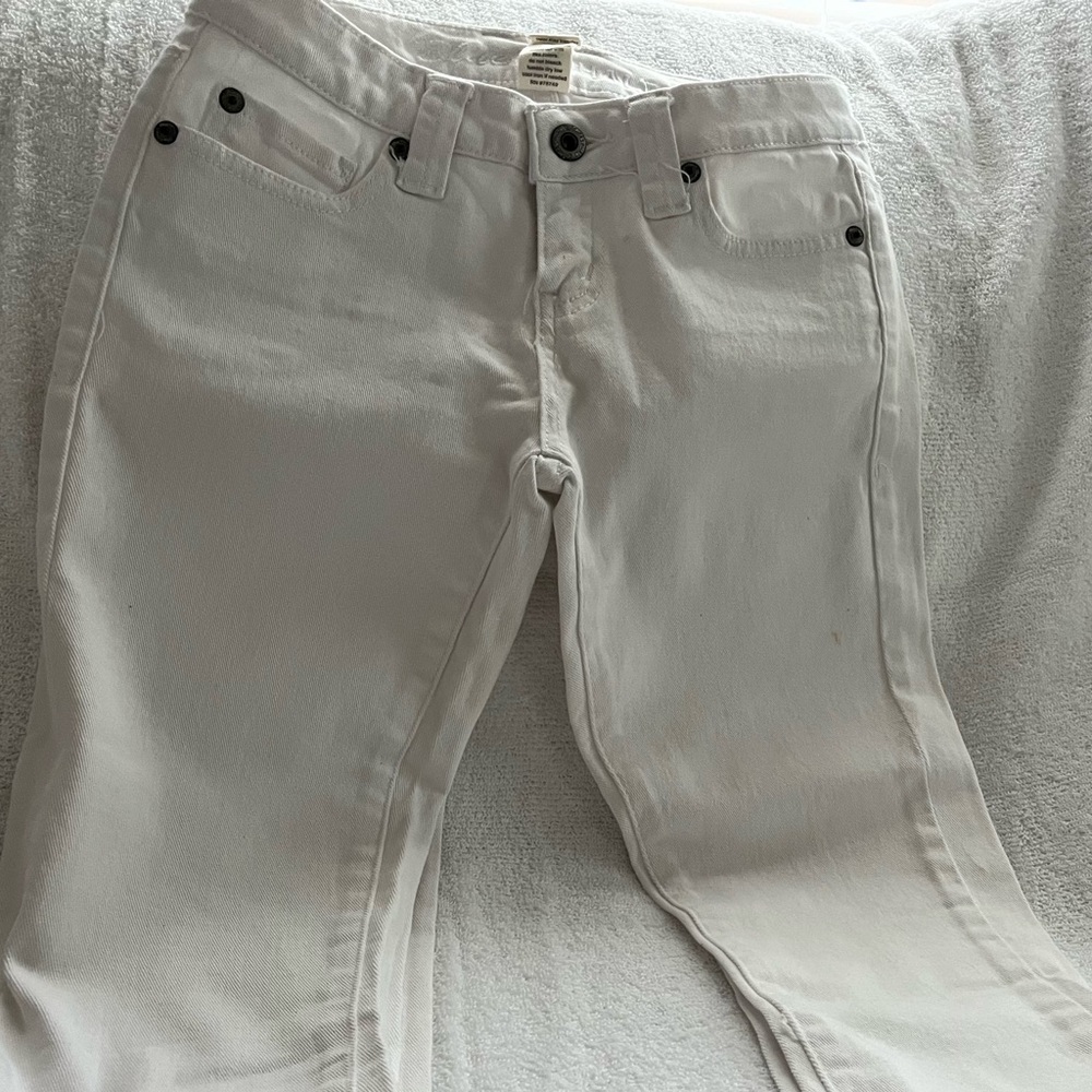 white jeans
